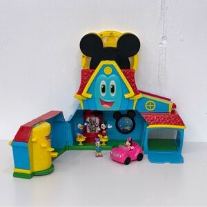 Disney Mickey Mouse Funny the Funhouse Playset Lights & Sounds WORKING